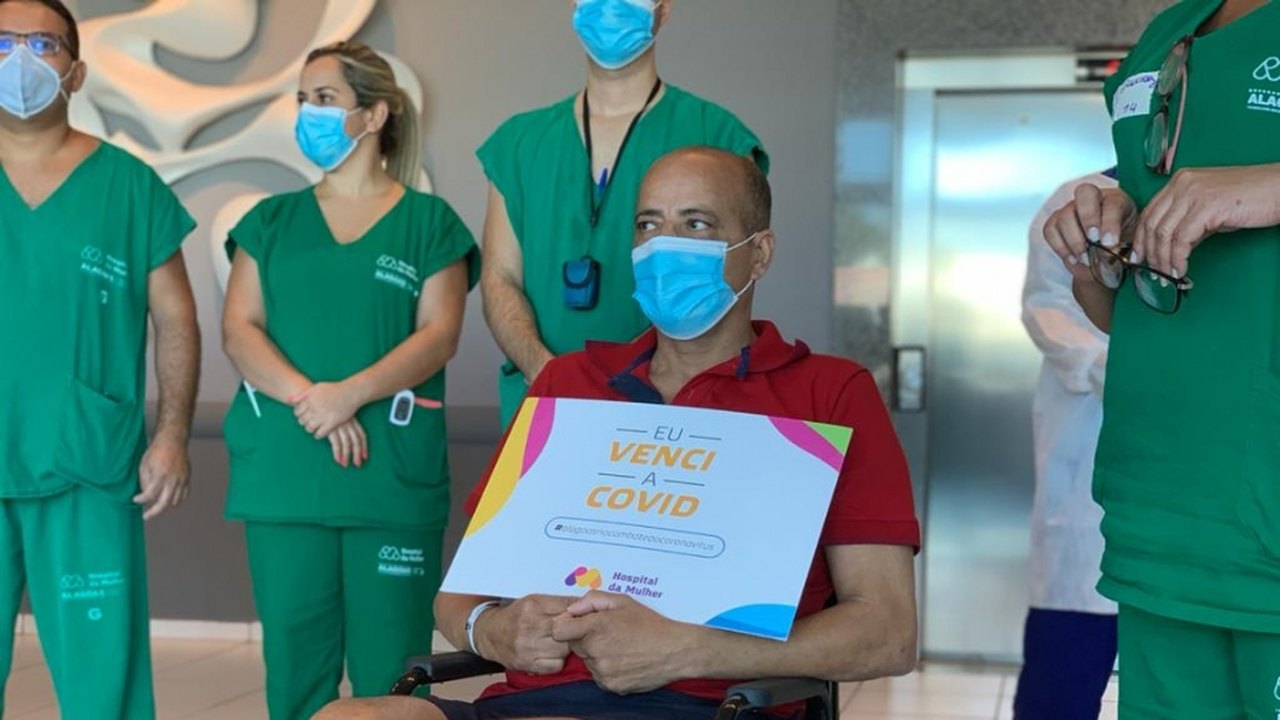 Mais de mil pessoas com Covid-19 receberam alta no Hospital da Mulher