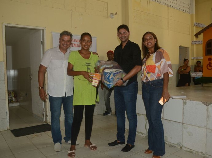 Roteiro faz nova distribuição de cestas nutricionais para gestantes e nutrizes