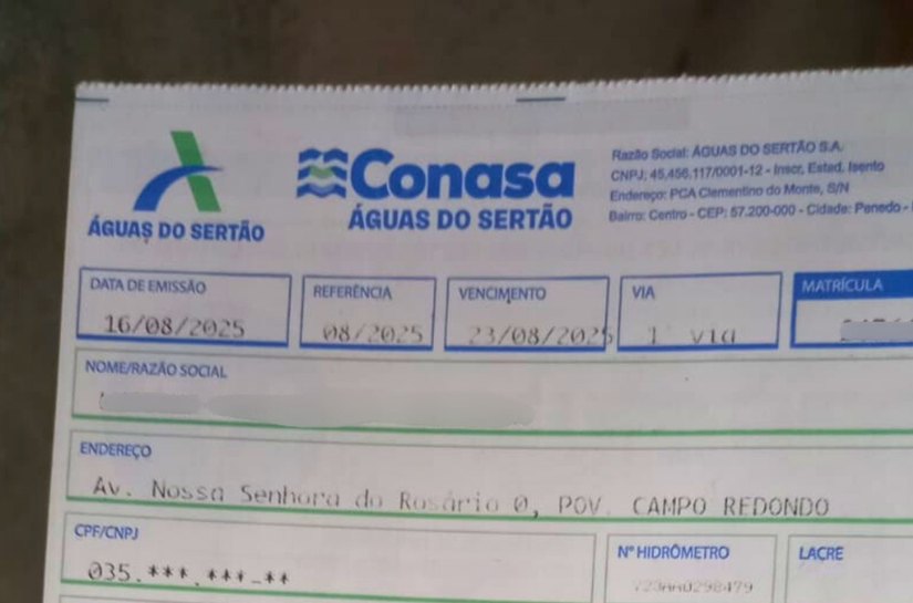 Após ação da Defensoria, Justiça determina que Águas do Sertão e Arsal divulguem mapas das redes de água e esgoto