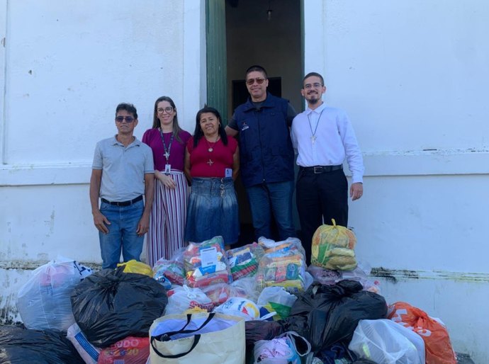 Semesp entrega mais de 80 cestas básicas a instituições sociais de Maceió