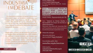 FIES promove segundo "Indústria em Debate" / Foto: 0000000