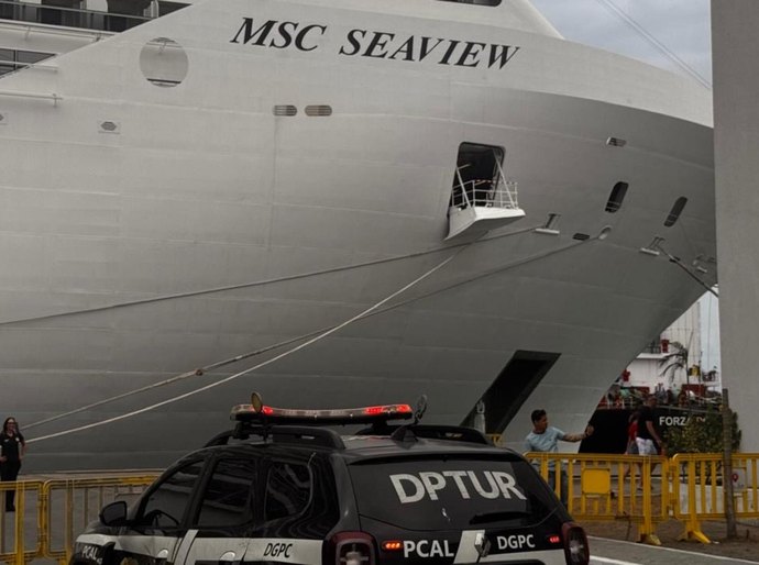 Polícia Civil acompanha chegada do primeiro cruzeiro de 2026 a Maceió