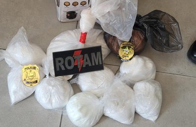 Polícia Militar apreende 24,5 Kg de drogas em bairros de Maceió