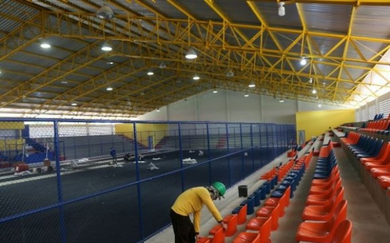 Governo vai entregar um dos mais modernos ginásios de esportes do NE em Arapiraca