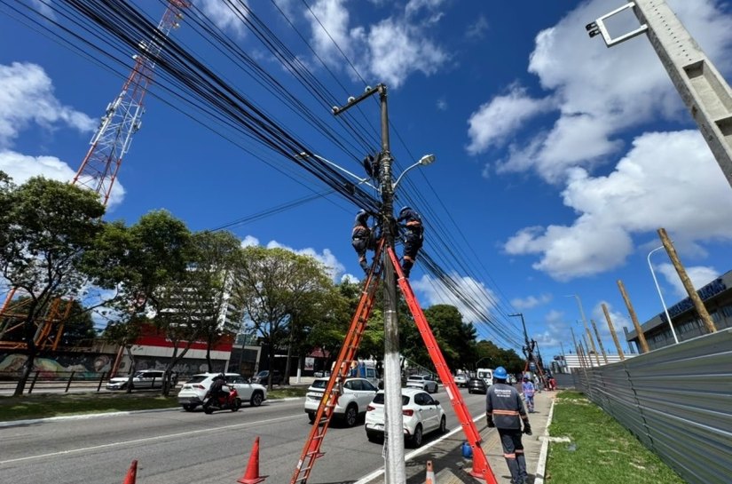 Projeto Poste Limpo avança na parte alta de Maceió