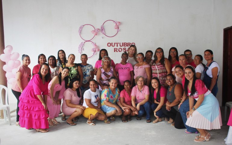 Assistência Social de Jundiá promove café-da-manhã especial em alusão ao Outubro Rosa