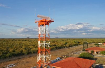 Espaço aéreo do Nordeste ganha reforço com a implementação de mais um radar secundário