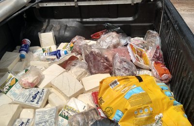 Vigilância Sanitária apreende uma tonelada de alimentos impróprios para consumo