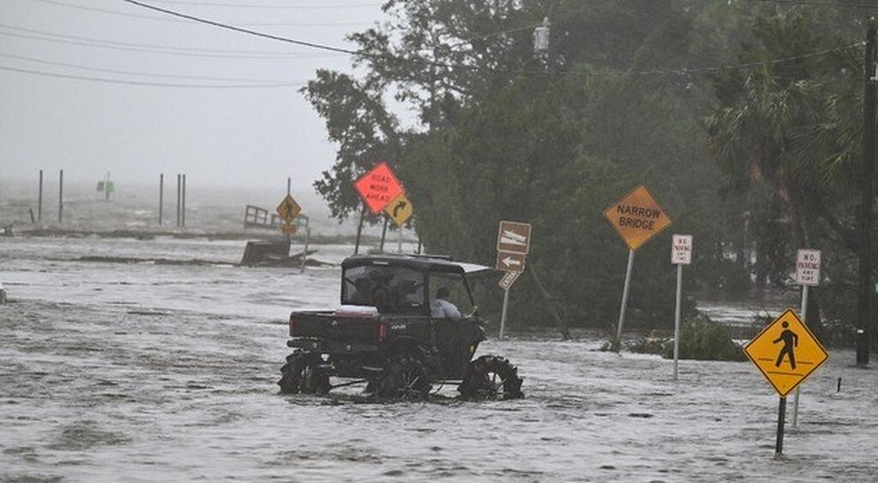 furacao-idalia-florida-eua-afp-31082023080747635 / Foto: Foto: Chandan Khanna