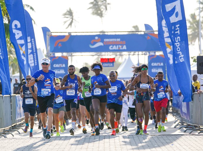 Últimas horas para se inscrever na etapa de Maceió do Circuito de Corridas Caixa