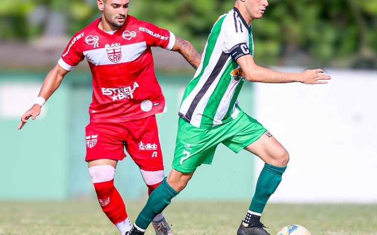 Zumbi supera CRB com gol no último instante na Copa Alagoas