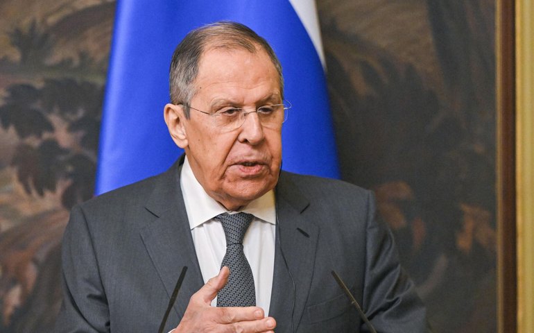 Lavrov diz não saber para que Europa estaria na mesa de negociações sobre a Ucrânia