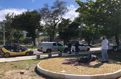 Segurança Comunitária acompanha investigações sobre tentativa de furto de estátua de bronze