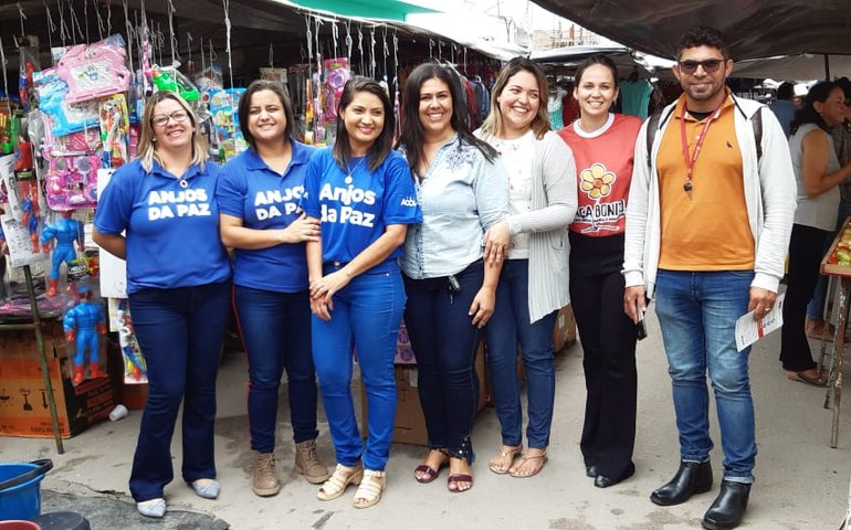 Anjos da Paz percorrem AL com orientações sobre riscos do uso do álcool e outras drogas