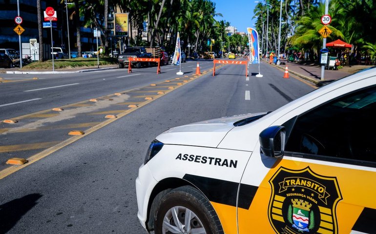 Eventos modificam trânsito na orla neste final de semana