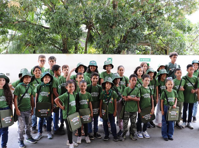 Botânico Mirim: Crianças participam de abertura da 4ª edição do projeto do IMA