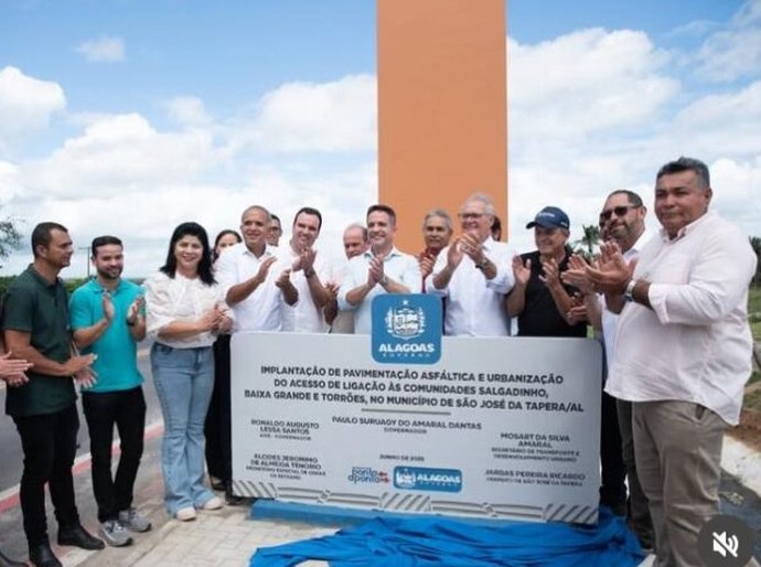 Tapera/AL é contemplada pelo Estado com maior investimento de sua história; prefeito se emociona
