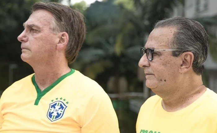 Bolsonaro e Malafaia em evento público