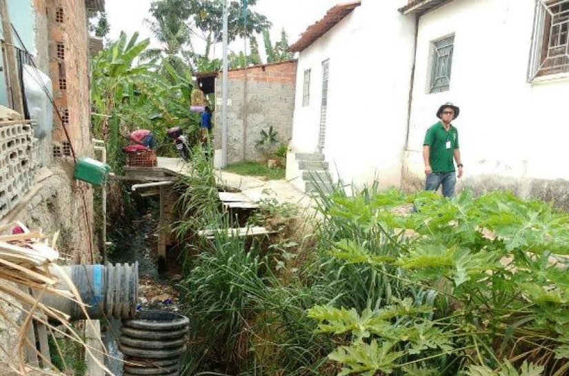 Força-tarefa faz levantamento de problemas no Riacho Salgadinho