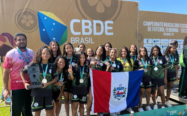 Alagoas conquista o vice-campeonato na Série Cobre do Campeonato Brasileiro Escolar de Futebol Feminino