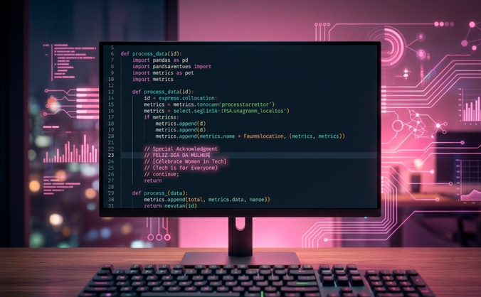 Na Sedigi, o percentual de mulheres na secretaria é quase o dobro do registrado no setor de tecnologia no Brasil