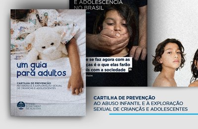 TJAL publica cartilha de prevenção ao abuso e à exploração sexual infantojuvenil