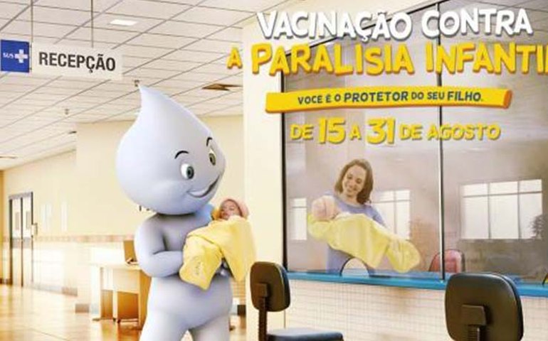 Jequiá da Praia inicia vacinação contra a Paralisia Infantil neste sábado (15)