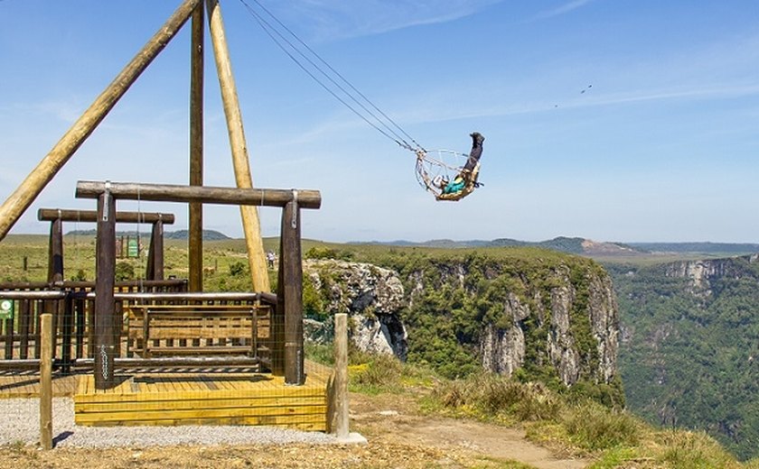 Cânion de Cambará do Sul inaugura Balanço Infinito