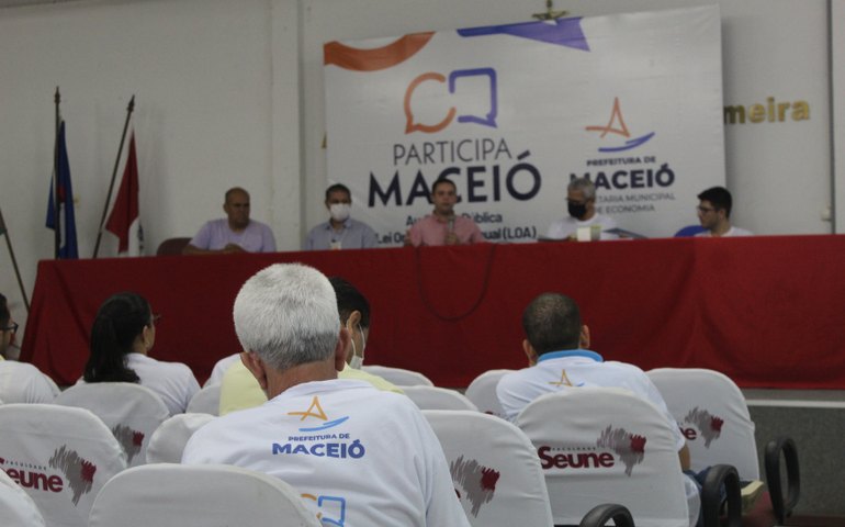 Prefeitura de Maceió realiza primeira audiência pública do orçamento municipal de 2023