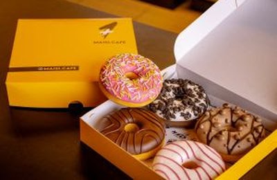 De dar água na boca: Mais1.Café anuncia nova linha de donuts