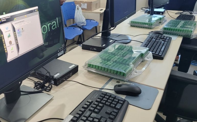 TRE inicia geração de mídias das urnas eletrônicas