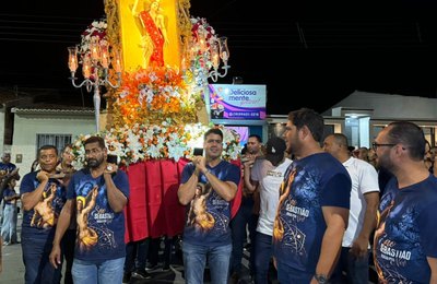 São Sebastião: Vice-prefeito de Monteirópolis participa de festividades do padroeiro do município