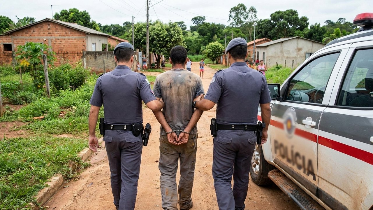 Homem é preso em flagrante por agredir companheira no interior de SP