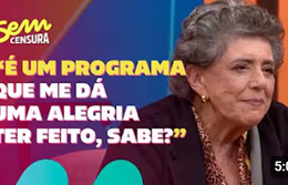 Sem Censura | Leda Nagle relembra histórias do seu tempo à frente do Sem Censura