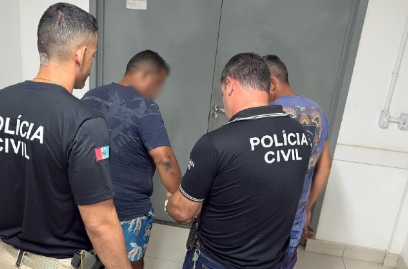 Polícia Civil efetua prisão de dois indivíduos acusados de estelionato