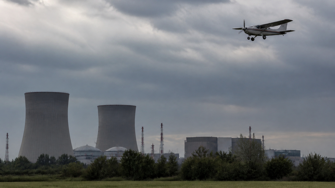 Piloto embriagado rouba avião, invade espaço aéreo de usina nuclear e é detido na Hungria