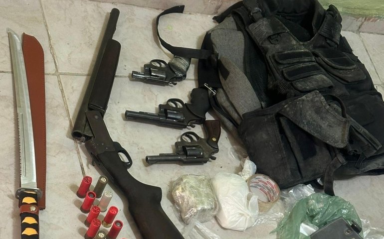 Operação conjunta apreende quatro armas em Girau do Ponciano