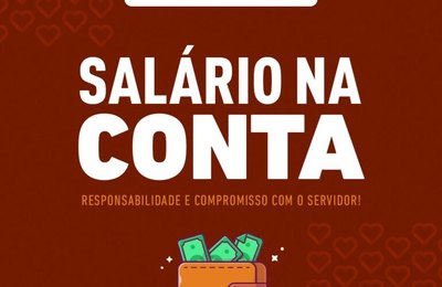 Prefeitura de Santana libera pagamento de novembro dentro do mês trabalhado 