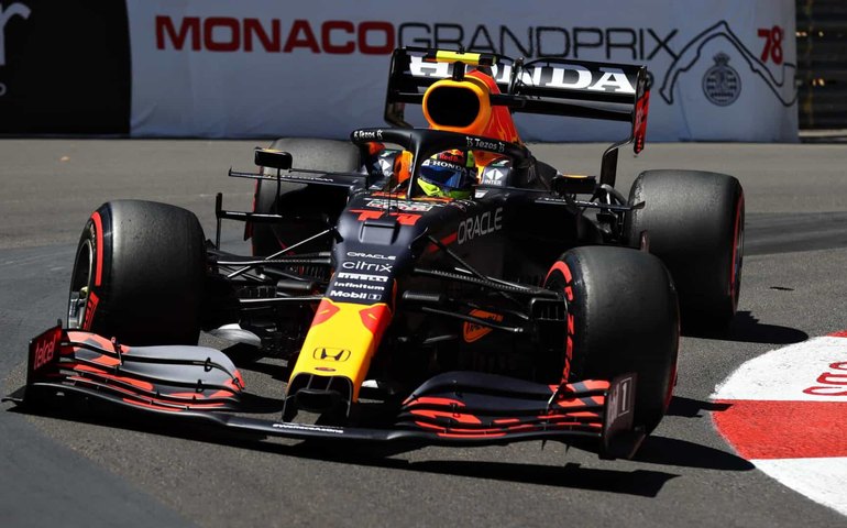 Pérez supera Sainz e Verstappen e lidera o 1º treino livre para o GP de Mônaco