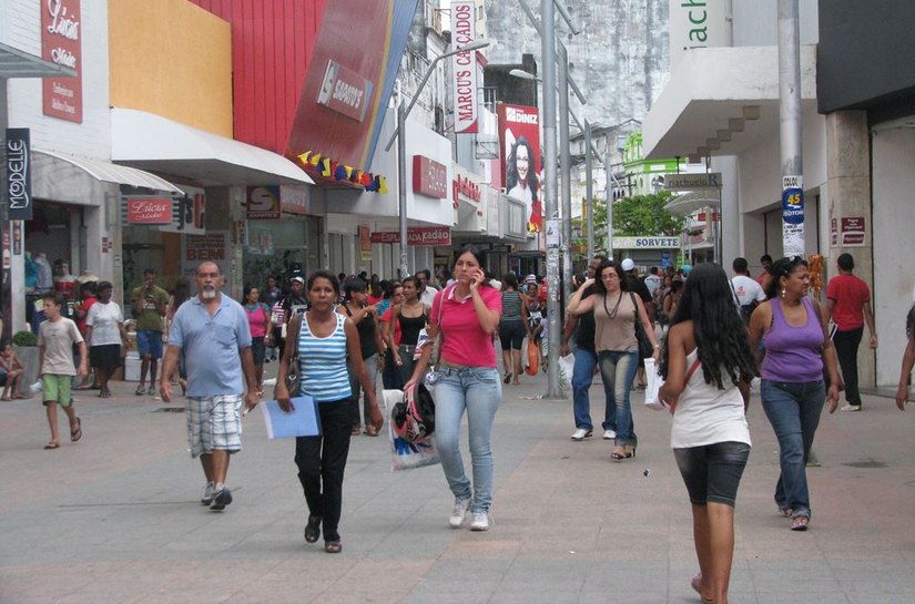 Centro de Maceió fechará nesta quarta, feriado do dia 7 de Setembro