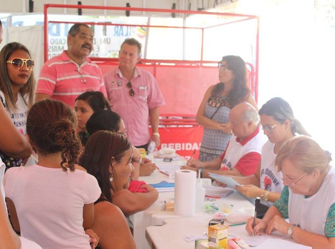 Tenda da Saude leva ações aos moradores do Alto da Rosa, em Pilar