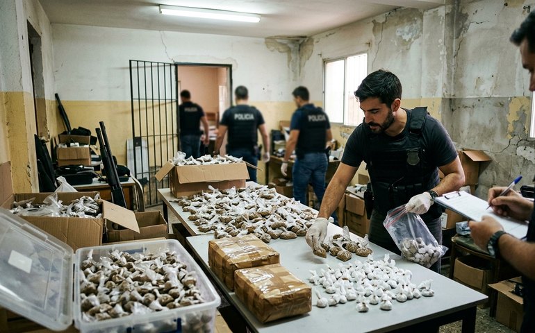 Polícia Civil fecha depósito do tráfico na Lapa e apreende mais de mil porções de drogas