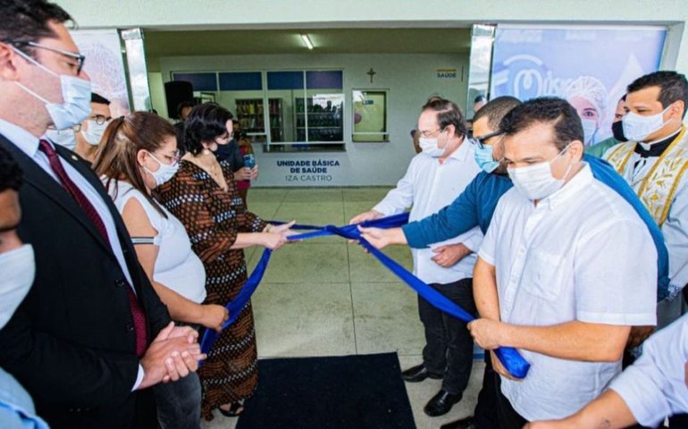 Prefeito Luciano inaugura moderna UBS e anuncia escola e creche no Conjunto Nossa Senhora Aparecida