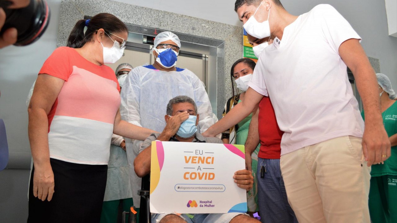 Alagoas não registra morte por Covid-19 nas últimas 24h