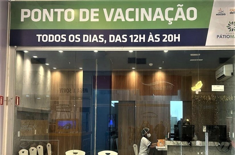Ponto de vacinação do Shopping Pátio muda de local