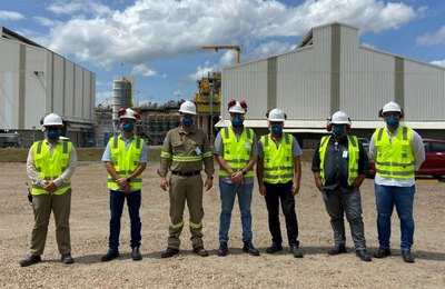 Tribunal de Contas visita Mineradora Vale Verde
