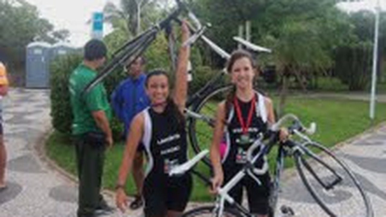 Alunas do Sesi participam do Campeonato Brasileiro de Triathlon