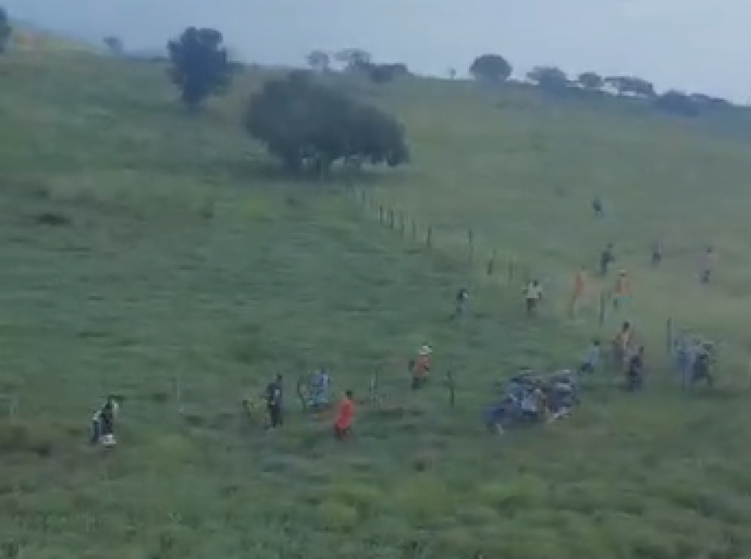 DEA resgata idoso desaparecido em área de mata, no município de Batalha