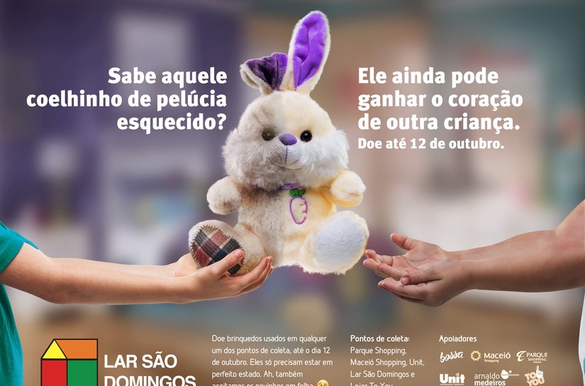 Lar São Domingos lança campanha para o Dia da Criança