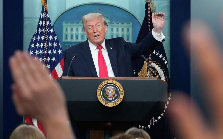 Trump recusa convite de Macron para reunião do G7 em Paris